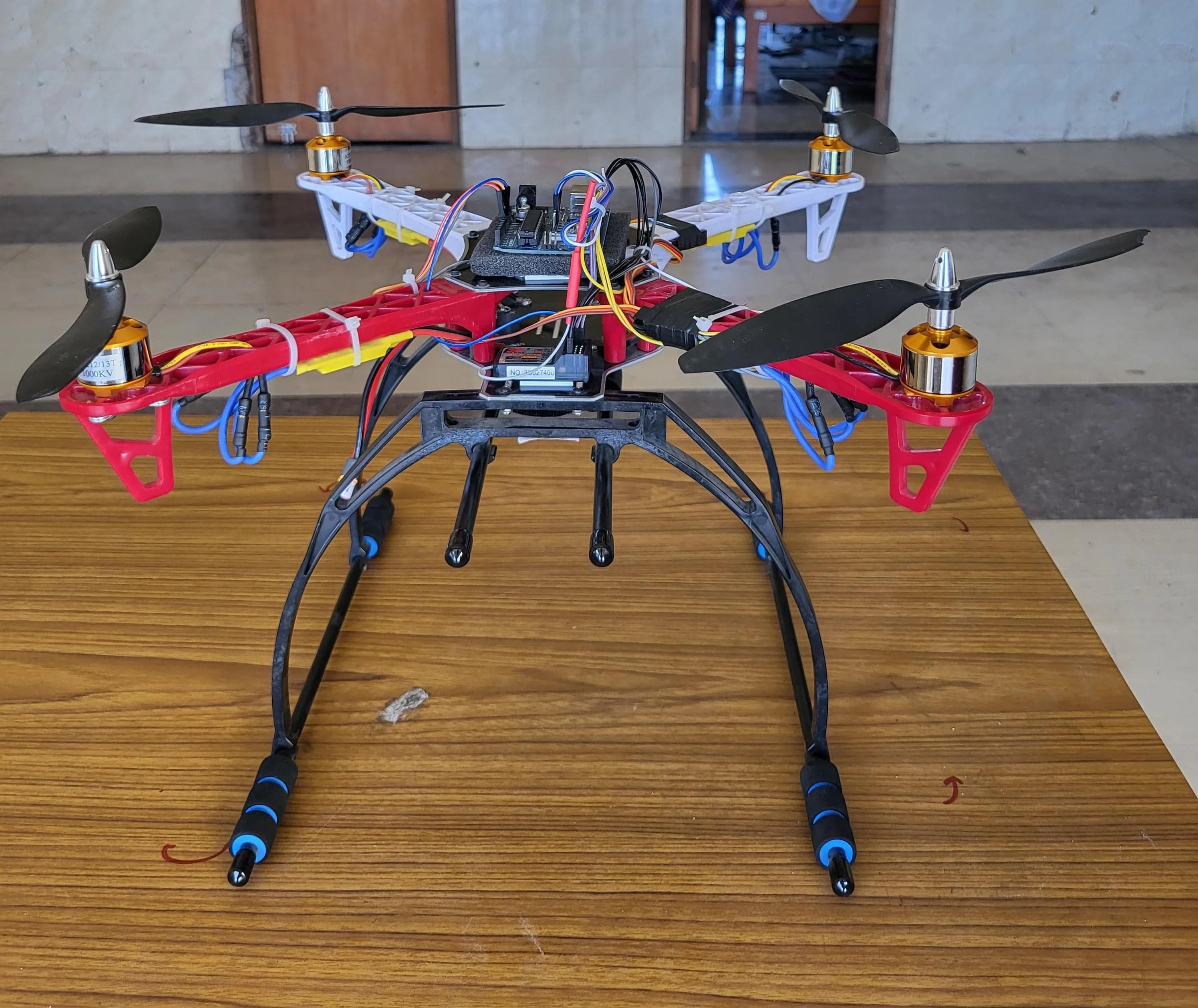 Arduino quadcopter flight-control prototype